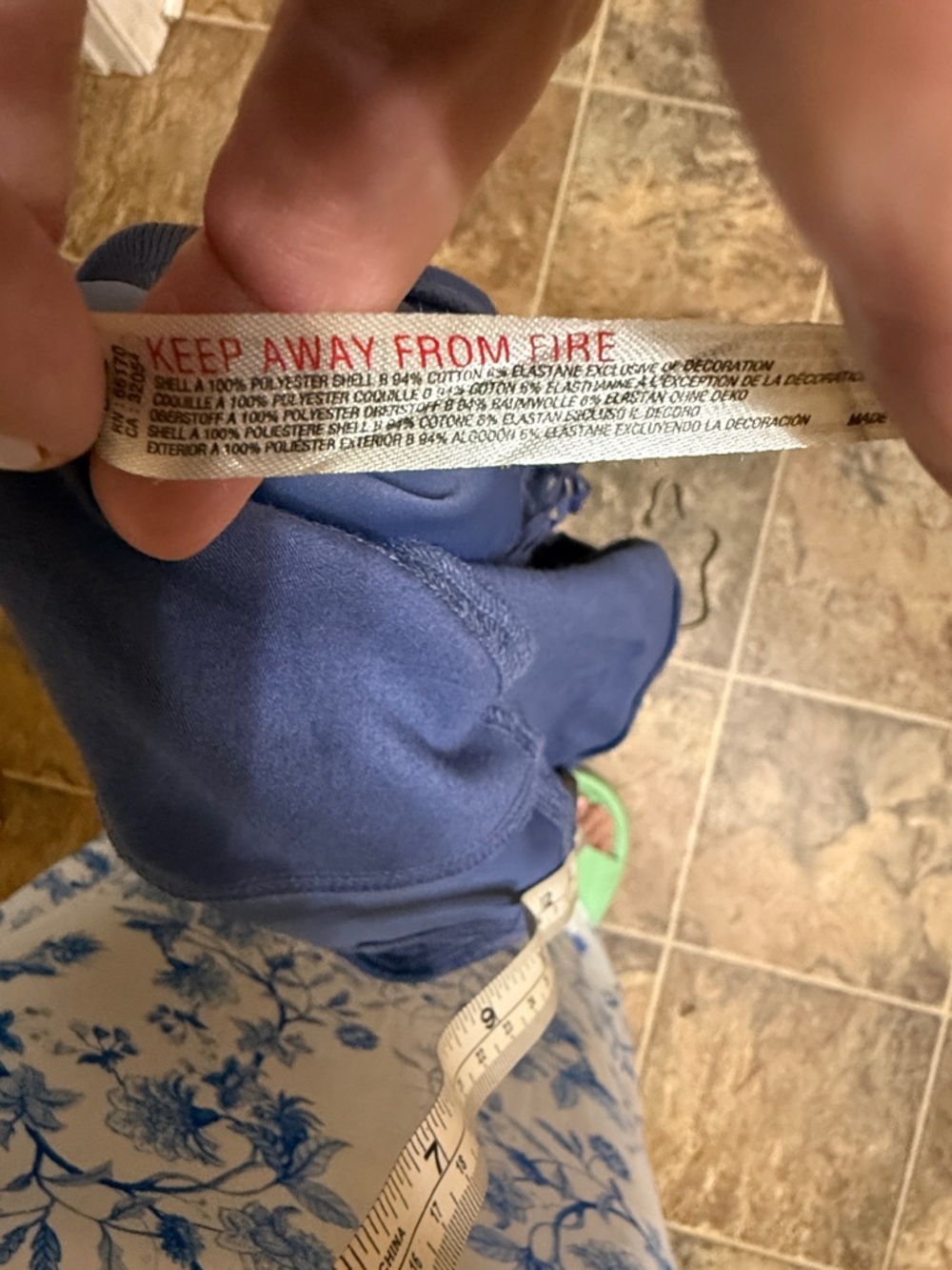 FP Movement by Free People Dusty Blue Sleeveless Wide-Leg Jumpsuit - Picture 6 of 10